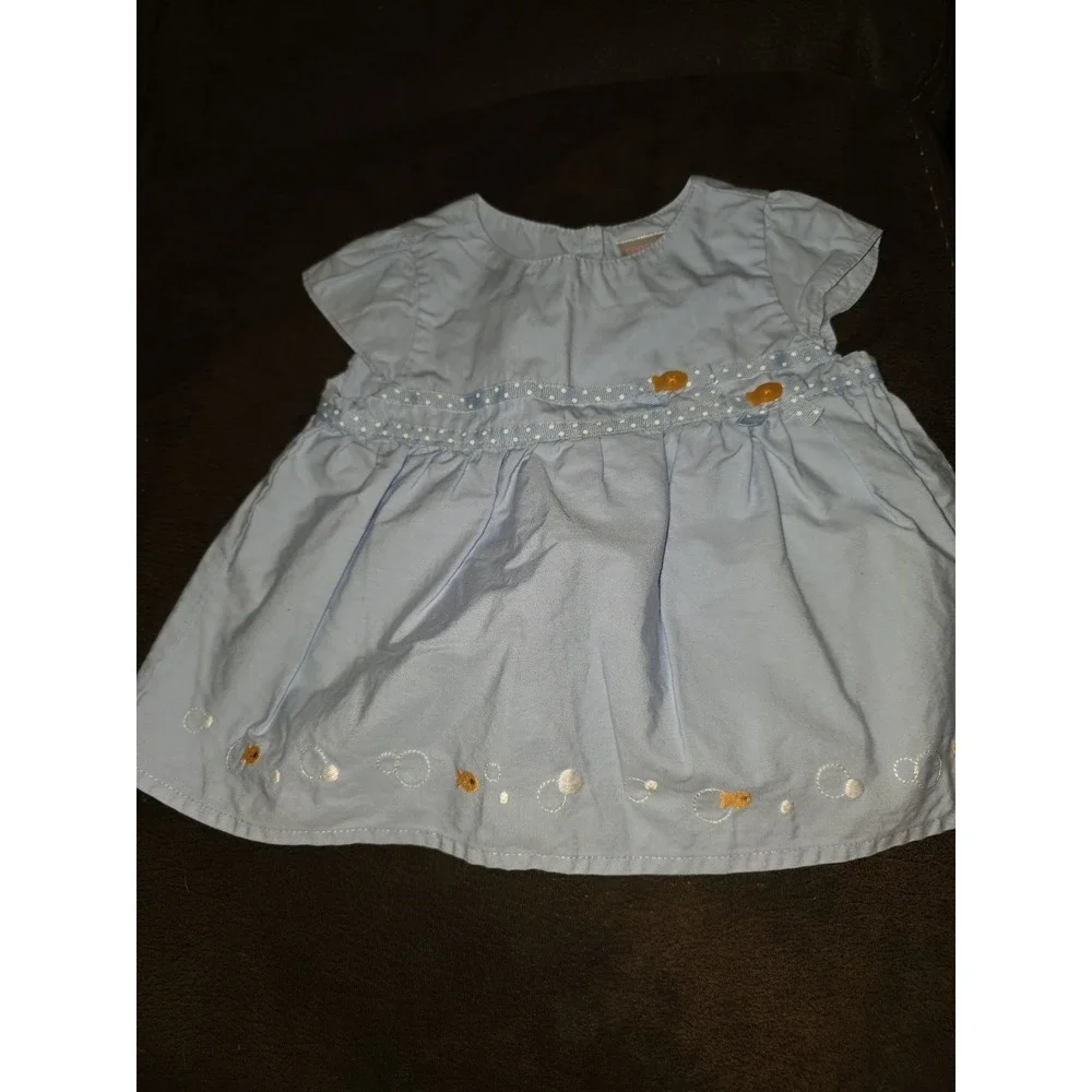 Gymboree layette line little goldfish fish top size 12 18 months